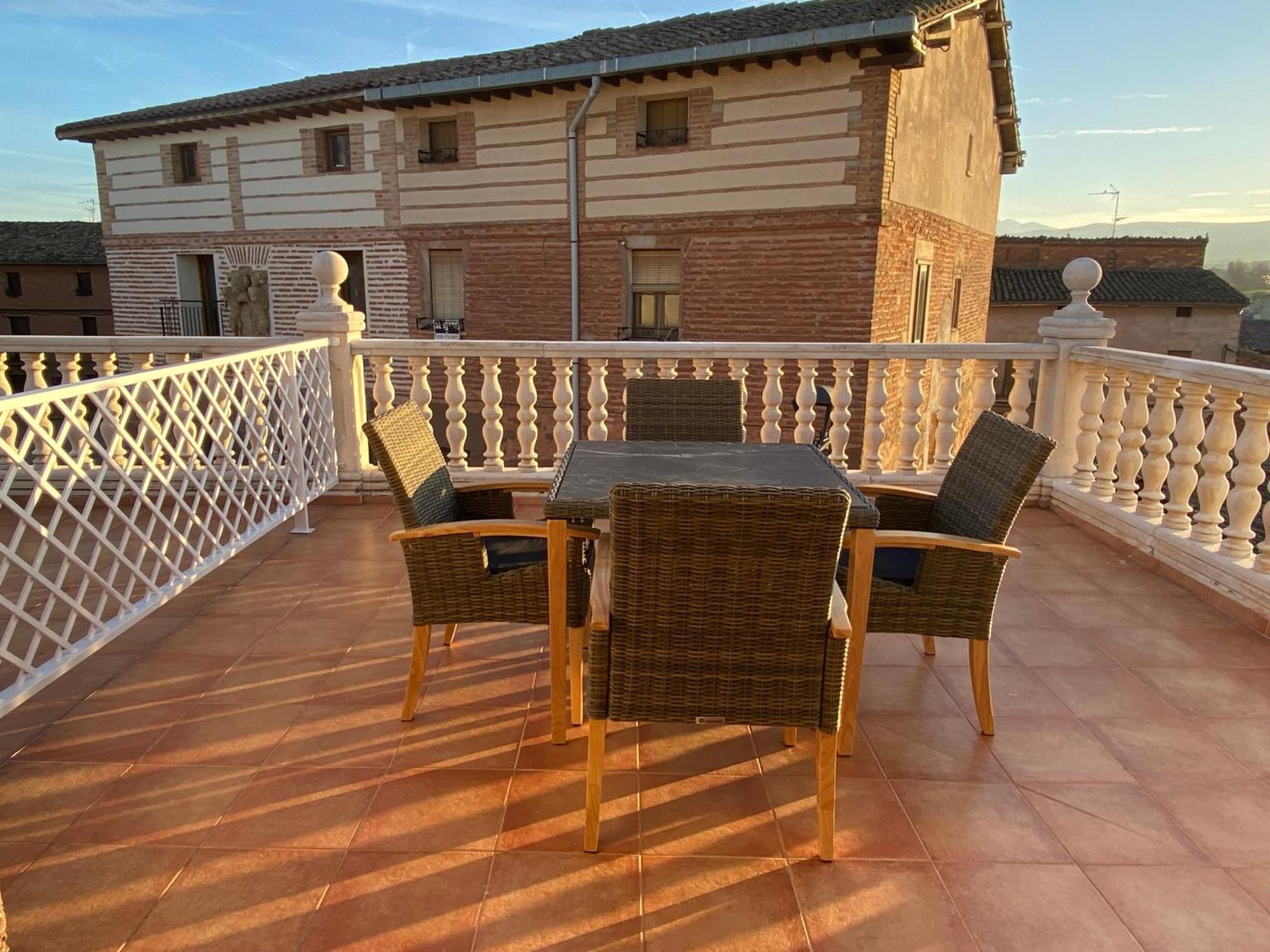 Casa Rural La Plaza Azofra Bagian luar foto