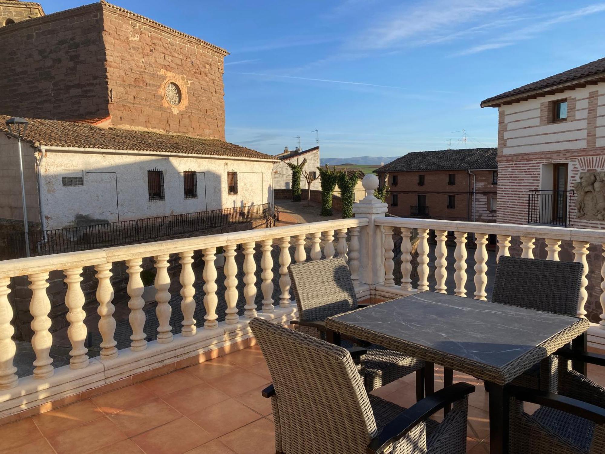 Casa Rural La Plaza Azofra Bagian luar foto