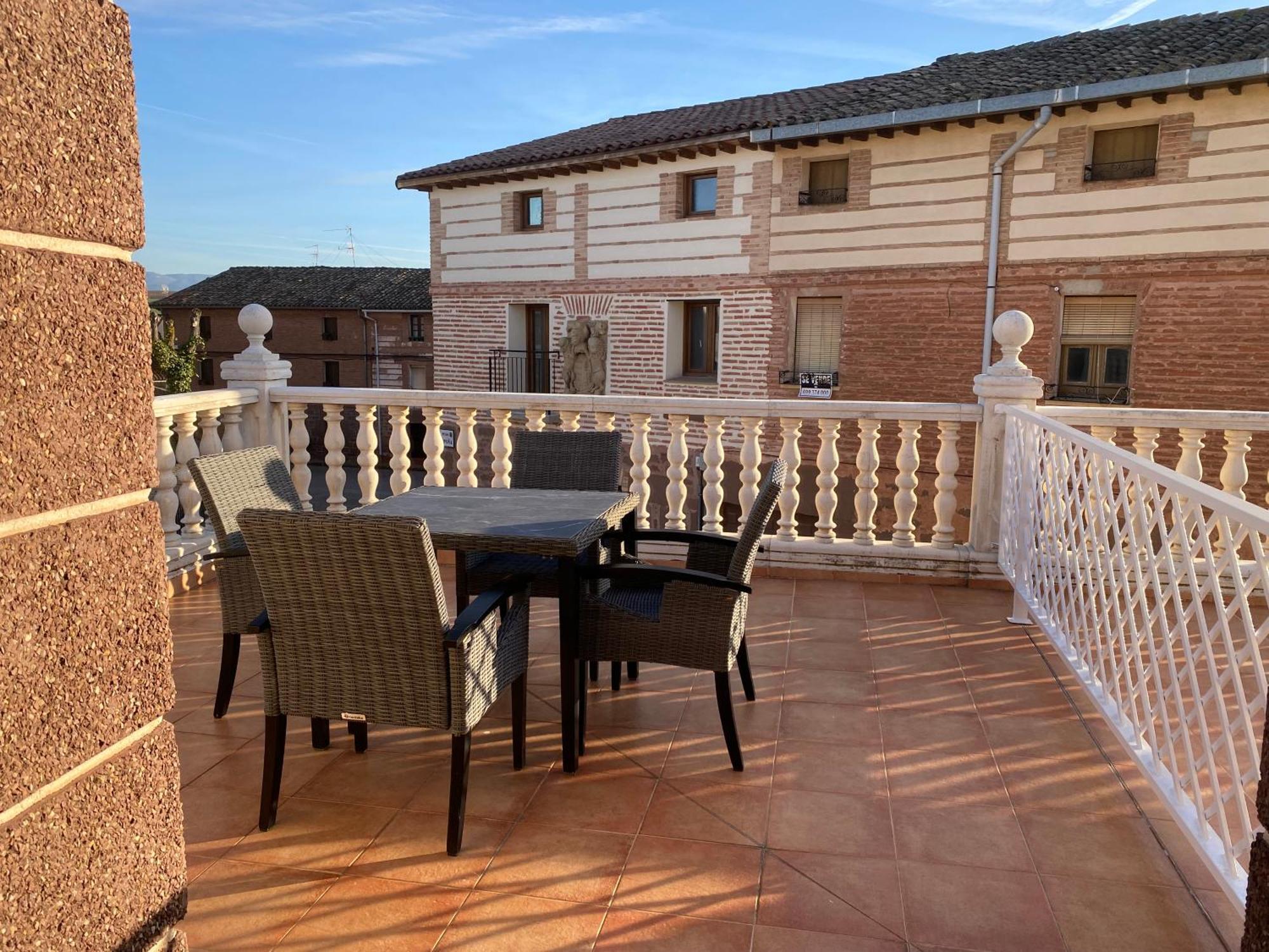 Casa Rural La Plaza Azofra Bagian luar foto