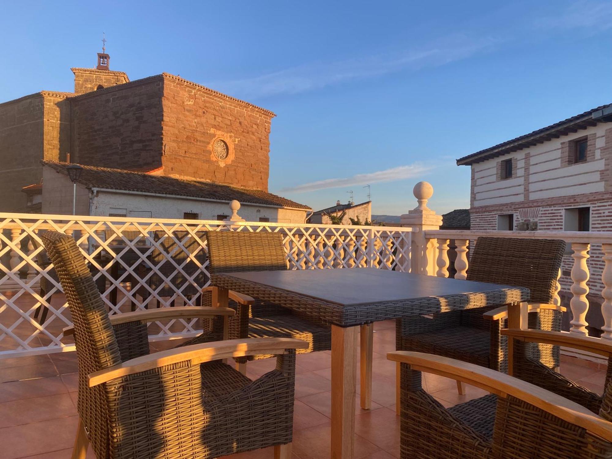 Casa Rural La Plaza Azofra Bagian luar foto